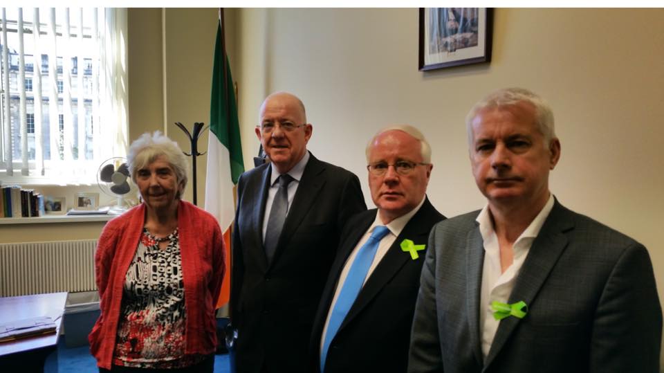 Politicians gather on the 43 anniversary of the Dublin/Monaghan bombings